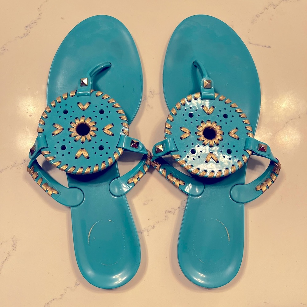 Jack Rogers Georgica Jelly Sandal (size 9)